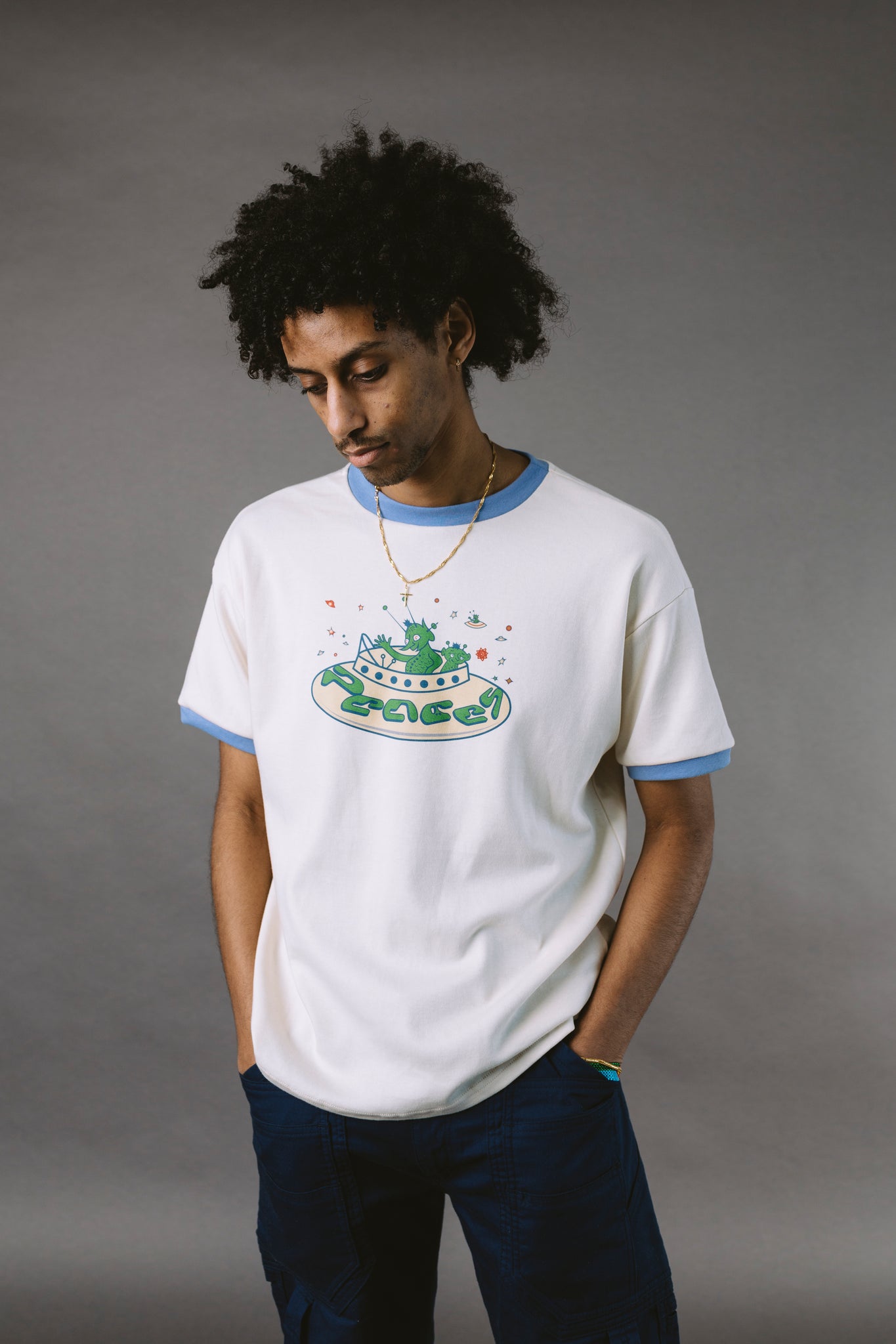 'Alien' Ringer Shirt