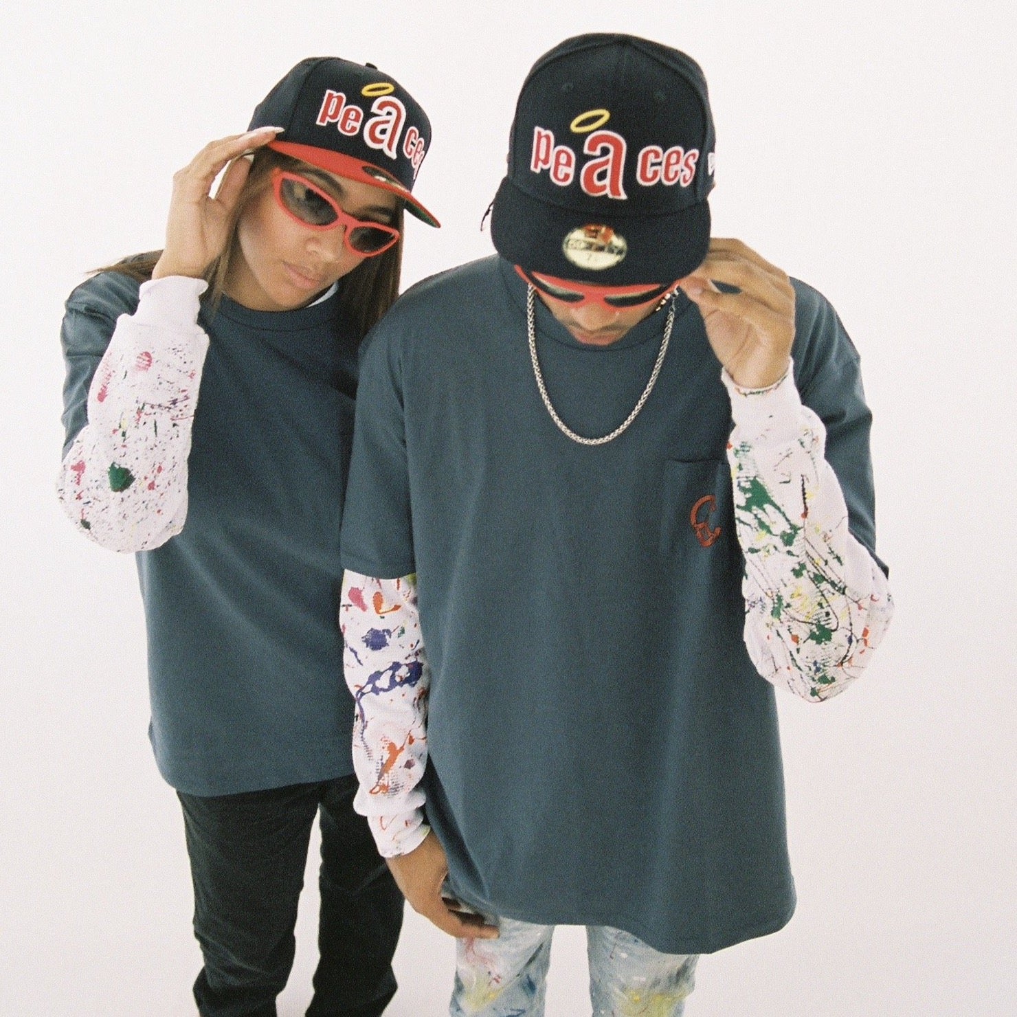 Peaces Fitted hat