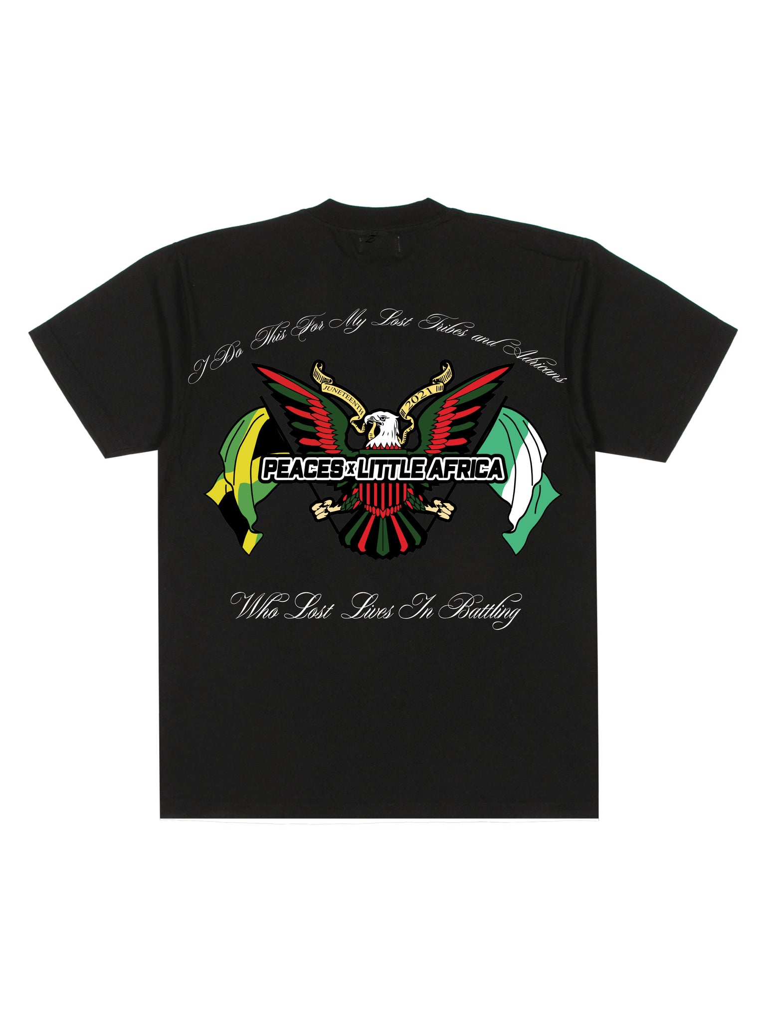 "Juelzteenth Tee" Black