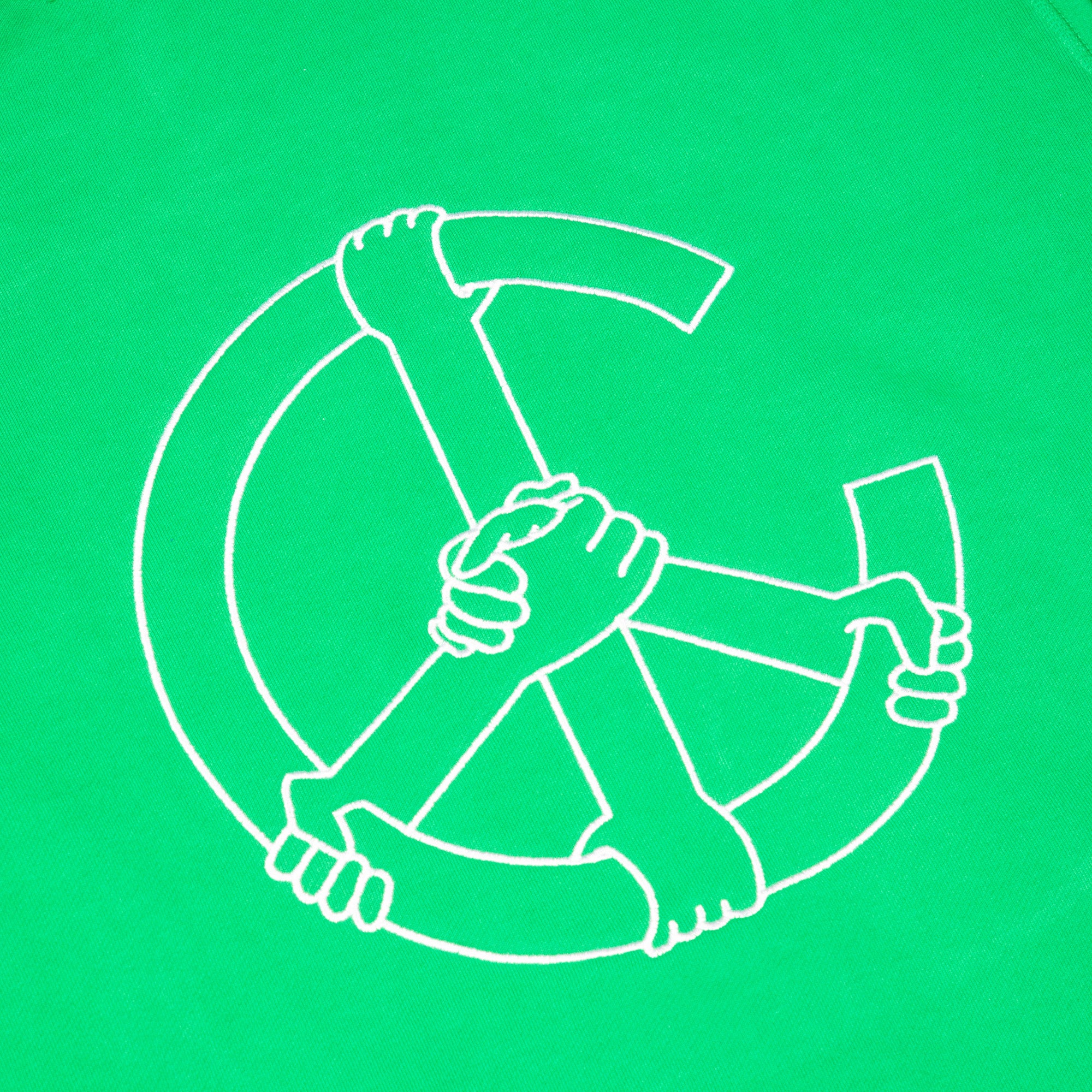Kelly Green Unity Full Zip